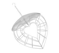 Toyvian 1 Mangiatoia per Uccelli Appesa Contenitore per da Facile da Installare Accessorio Decorativo per e Cortili per gli Uccelli e Portare