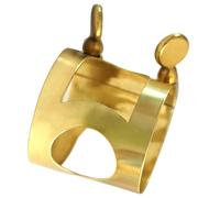 Toyvian 1 Pezzo Clip Del Bocchino Carte Di Testa Di Flauto Sassofono Carving Flauto Cd Carte Flauto Sax Contralto Carta Del Bocchino Del Sassofono D'oro