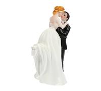 Toyvian 1 Pezzo Ornamenti Per La Sposa e Lo Sposo Decorazione Torta Personalizzata Decorazione Del Matrimonio Arredamento Della Torta Nuziale Statuina Della Torta Nuziale Nozze Resina