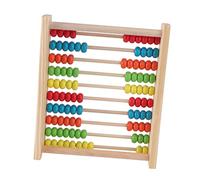 Toyvian 1 Pz Giocattolo con Supporto per Abaco Giocattoli Pallottoliere in Legno Giocattolo Pallottoliere in Legno per Giocattolo per bambù