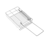 Toyvian 1 Pz Portatile Inossidabile Rack per Barbecue Compatto per Pane e Salsiccper