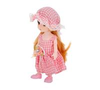 Toyvian 1 Set Bambola Di Simulazione Statua Della Vergine Maria Peluche Di Una Piccola Papera Gialla Corone Di Fiori Piccola Bambola Portachiavi Coniglio Bambola Di Vestiti Figurina Pvc
