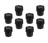 Toyvian 1 Set Coperture Slip per Gomma Nera per Trampolini e Riduzione Rumore e Attrito Protezione per