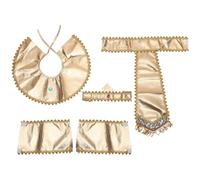 Toyvian 1 set di di Halloween egiziano cosplay costume copricapo egiziano cappello leopatra costume faraone formare tessuto adornare