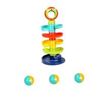 Toyvian 1 Set Di Giocattoli Colorati A Torretta Per Pista Per Bambine Giocattoli Scorrevoli Puzzle Creativo Giocattolo Di Riconoscimento Dei Giocattolo Di Percezione Dei