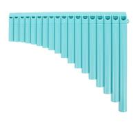 Toyvian 1 Set di strumenti Panflute: Flauto Pan a 18 tubi per bambini - Strumento musicale per principianti in Do - Flauto Pan per uso quotidiano, educazione musicale ed esplorazione