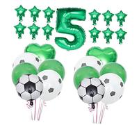 Toyvian 1 Set Palloncini da Calcio per Compleanno Decorazioni Festive per Ragazzi e Ragazze Atmosfera Creativa per Eventi e Anniversari Facili da Gonfiare Adatti per Casa e Spazi Pubblici