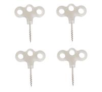Toyvian 1 Set Picchetti Per Tende Campeggio Gancio Per Picchetto Posta in Gioco Pali Della Chiodi Macinati Chiodi Della Testa Luminosa in Plastica 4 Pezzi