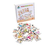 Toyvian 1 Set Puzzle di corrispondenza del numero di gesti puzzle cognitivo per puzzle di corrispondenza dei numeri giocattolo di illuminazione per Colorful