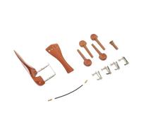 Toyvian 1 Set Set Di Accessori Per Violino Accordatore Di Violino Leggero Poggiaspalla Per Violino Mento Parti Del Violino Peg Di Sintonizzazione Del Violino Acciaio Inossidabile