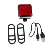 Toyvian 1 Set Sicurezza per Ricaricabili USB Posteriore con modalità Illuminazione Adatta per Manubri e