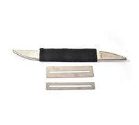 Toyvian 1 Set Strumenti di macinazione della seta di chitarra File Temperamatite incoronazione fret kit chitarra strumenti liutaio lima per smussare i tasti della chitarra