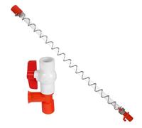 Toyvian 1 Set Valvole Regolatrici Pressione per Sistemi da Pollame Componente per Stalle e Agricoli Facile Installazione e Funzionamento Ottimale delle Linee Idriche