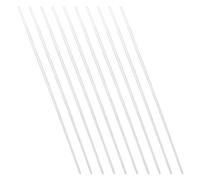 Toyvian 10 bastoncini in acrilico per piante: picchetti di supporto per orchidee da giardino - 40 cm di supporto per piante rampicanti per pomodori, verdure, fiori e viti in vaso