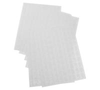 Toyvian 10 Fogli Adesivi Bianca Postali e Numerici Cassette Impermeabili Etichette Autoadesive in Carta Resistenti alle Intemperie Organizzazione Bidoni Esterna