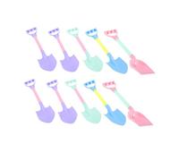 Toyvian 10 Pezzi Badile Da Neve Per Bambini Badile Da Sabbia Giocattolo Portatile Per Bambini