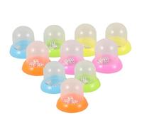 Toyvian 10 Pezzi Colorate per Accessori per Feste e Attività con Arancione