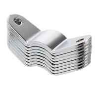 Toyvian 10 Pezzi Connettori per Supporti Batteria in Ferro Accessori Essenziali per Batteria con Installazione Facile Sicura Compatibili con Vari Strumenti Percussione