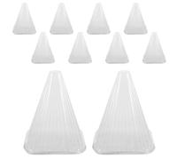 Toyvian 10 Pezzi Copertura Protettiva Mini Serra per Piantine, Anti Gelo, | Plastica, Controllo Temperatura e Ombreggiatura, per Giardino e Orto Domestico in Primavera Precoce