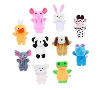 Toyvian 10 Pezzi Di Bambole Da Dito Per Burattini Da Dito Giocattoli Da Dito Per Burattini Da Dito Per Piccoli Giocattoli Da Dito Per Piccoli Giocattoli Genitori-Figli Burattini