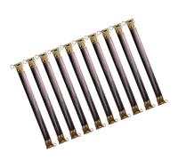 Toyvian 10 Pezzi Mollette a Molla in Ferro per Chiusura Interna Borsa 12 Cm Accessori Fai da Te per Portamonete e Borse da Cucito Colore Casuale