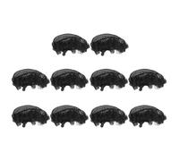 Toyvian 10 Pezzi Retine per Chioma Elastiche Nere per Chignon da Danza Classica per Bambine e Donne Retina Riutilizzabile Traspirante per Balletto e Spettacoli