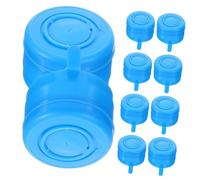 Toyvian 10 pezzi Tappi Riutilizzabili per Boccioni d'Acqua in Plastica Tappi Resistenti e Leggeri Compatibili con Dispenser e Contenitori Bevande
