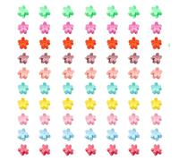 Toyvian 100 Fermagli per Chioma a Forma di Fiore Mini Artigli per Chioma da Ragazza Colorati per Bambine e Donne Decorazione per Acconciature Casual e Feste Colore Casuale Colore Casuale