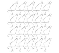 Toyvian 100 Ganci a Forma di Pesce per Soffitto, Resistenti. | Ganci da Soffitto per Appendere Decorazioni per La Casa, L'ufficio E Le Feste, Ideali per Esporre Cartelli Leggeri E