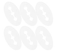 Toyvian 100 Pezzi Blocca Ganci a Piolo in Plastica PE Resistenti Clip per Pannello Professionale Multiuso per Esposizione e Controllo Inventario Negozi al Dettaglio