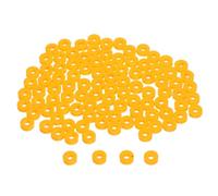 Toyvian 100 Pezzi Set da 100 Boccole in Plastica per Assi Giocattolo 2.0 Mm, Boccole di Serraggio Resistenti All’usura per Modellini di Treni e Macchinine, Accessori Fai da Te per Progetti