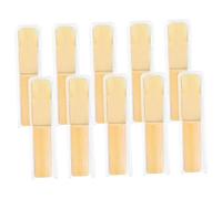 Toyvian 10pezzi Ance per Sassofono Tenore Punta Sottile Ancia Compatta Ricambio Accessori per Sassofono Durevole per Strumenti da Trasportare