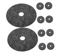 Toyvian 10pezzi Anello Pacciamante per Alberi in Non Tappetino Protettivo Rotondo Riutilizzabile Base Assorbente Traspirante per Balconi e Diametro