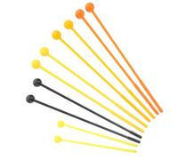 Toyvian 10pezzi Bacchette Percussioni in Plastica Resistenti Ergonomiche Dimensioni Multiple Grandi Medie Piccole Per Xilofono Glockenspiel e Strumenti Percussione Per Adulti
