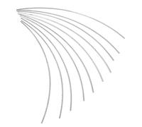 Toyvian 10pezzi Fret Wires Per Chitarra e Folk Fili Per Liutieri Facili Installare Accessori Per Riparazione e Costruzione