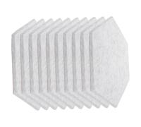 Toyvian 10pezzi Pannelli Acustici Esagonali Per Isolamento e Assorbimento Sonoro Per Studi Registrazione e Home Theatre Design Moderno e Decorativo