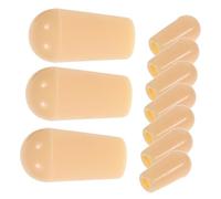Toyvian 10pezzi Tappi Per Interruttore Tre Vie Per Chitarra Elettrica Manopole Resistenti e Leggere Facili Da Installare Accessori Per Chitarra