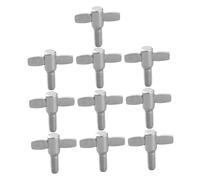 Toyvian 10pezzi Viti Per Rullante e Piatto Fissaggio Sicuro e Affidabile Per Kit Batteria Materiale Per Durata e Stabilità Accessori Per Musicisti
