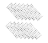 Toyvian 12 Fogli Etichette Simbolo Messa Resistenti alle Intemperie Adesive per Pannelli Elettrici e Macchinari Etichette Avviso Sicurezza Elettrica per Lavoro