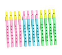 Toyvian 12 Pezzi Flauto a Sei Fori Per Ragazzo Ragazza Strumenti Musicali a Fiato Facili Da Suonare Per Principianti