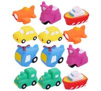 Toyvian 12 pezzi Giochi Bagnetto per Piccoli Morbidi e Resistenti Giocattoli Vasca che Fanno Suono Accessori Bagno per Ragazzo Ragazza e Dimensioni Compatte per Mani Piccole