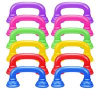 Toyvian 12 telefoni di lettura sussurro, 6 colori, feedback acustici, telefoni sussurri per l'insegnamento, accelerare il liquido di lettura e pronuncia per i giocattoli di logopedia per