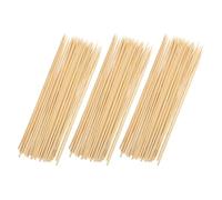 Toyvian 120 Pezzi Bastoncini in Bambù Naturale per Bouquet Fai da Te, Supporti per Fiori e Piante, Bastoncini Khaki per Decorazioni e Fissaggio in Giardino