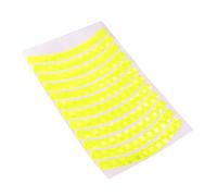 Toyvian 12pezzi Adesivi Riflettenti Per Biciclette Adesivi Luminosi Per Sicurezza Verde Pratici Per Ragazzo Ragazza Facili Da Installare Accessori Per Biciclette e Bilanceri