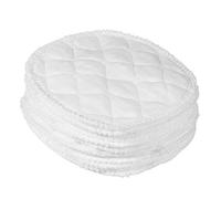 Toyvian 12pezzi Coppette Assorbilatte Riutilizzabili e Lavabili Assorbenti Per Allattamento Ultra Assorbenti e Impermeabili Design Contour Per
