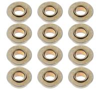 Toyvian 12pezzi Cuscinetto Girevole Forcella Anteriore Piastra Girevole Cuscinetto per Ruota Sedia Rotelle Gruppo Rotelle Sterzo per Scooter e Motorino Elettrico