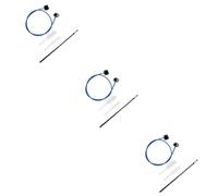 Toyvian 12pezzi La Pulizia Della Tromba Kit Completo Con Spazzole Per Bocchino Casse e Flessibili Include Per La Pulizia Per Trombe e Cornetti Blu