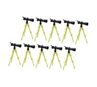 Toyvian 12pezzi Mini Telescopio Ornamentale di Telescopio in Miniatura Giocattolo per Ragazzo Ragazza Decorazione Casa Miniatura Materiale