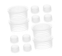 Toyvian 12pezzi Tappi per Vasi Plastica Rotonda Riutilizzabili per Prevenire Infiltrazioni d Adatti per Fioriere da Balcone e Fioriere da