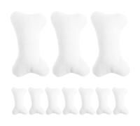 Toyvian 15 mini cuscini: set di cuscini in miniatura compatti a forma di osso per decorare la casa delle bambole - adorabili peluche per giocare a fare finta e decorare la casa da tavolo in miniatura